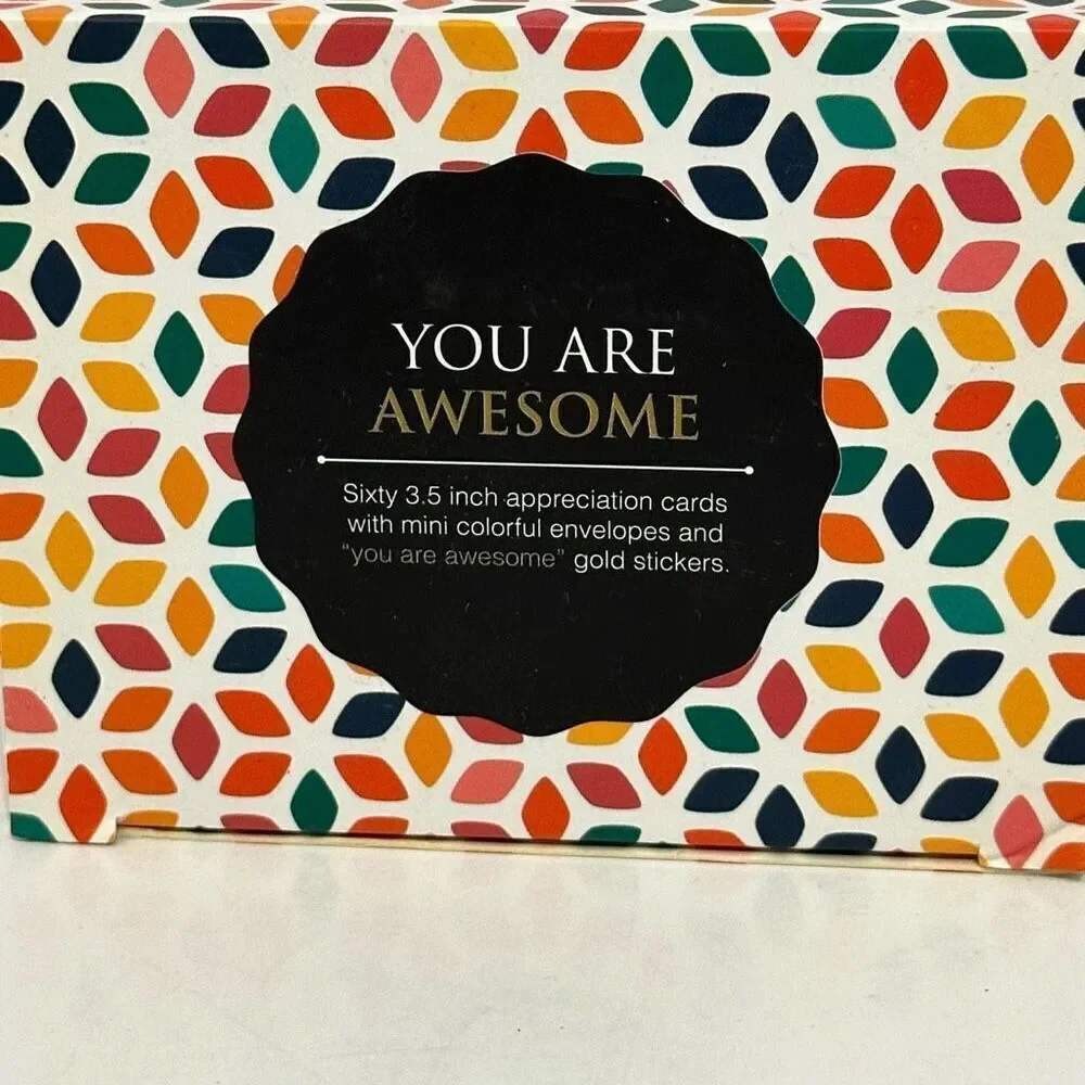Dessie Appreciation Cards with Multi-colored Envelopes